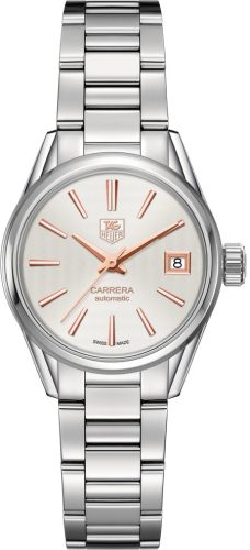 TAG Heuer Carrera Calibre 9 28 Stainless Steel / Silver / Bracelet